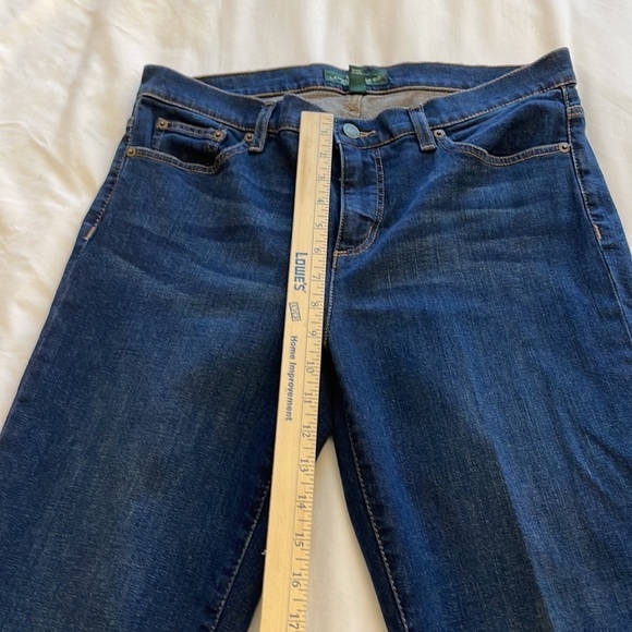 Lauren Jeans Co Jeans Classic Straight Green Label size 10 - Picture 7 of 8